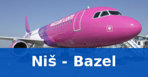 Jeftine avio karte Nis Bazel low cost Wizz air
