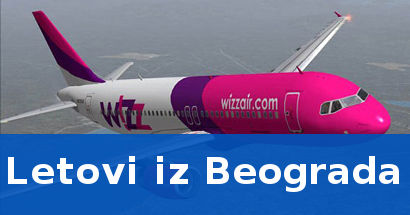 Wizz air let Beograd